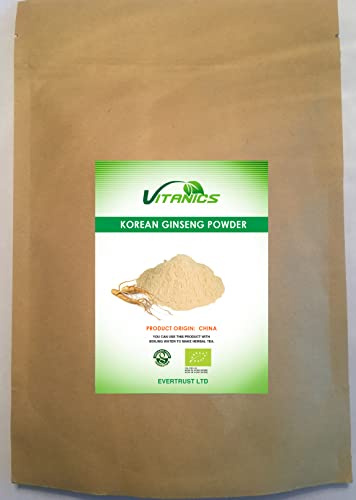 Ekologiskt Panax Ginseng pulver (200g)