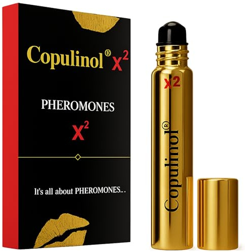 Pheromone Perfume for Women COPULINOL X2 Womens Perfume Oil Roll On 8ml | Long Lasting Parfum Women, Body Oil, Blends with Your Body, Concentrated Formula, Daily Use, Travel size perfume for women