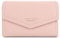FORRICA Damen Geldbörse Elegant Kleine Brieftasche Reißverschluss Portemonnaie Multifunktion Kartenhalter Frauen PU Leder Geldbörsen Rosa