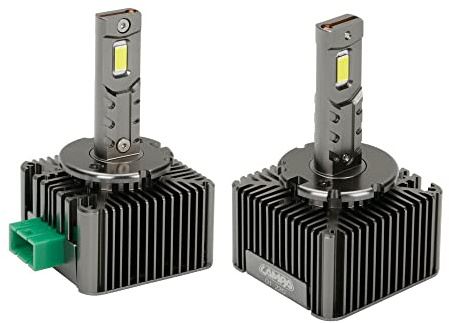 PILOT 58550 12-24V Lampade a LED per conversione fari Xenon per Auto e Camion - (D1S-D1R) - 35W - 2 pz - Scatola