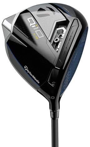 TaylorMade Driver Controlador Qi10 LS, Hombres, Plata