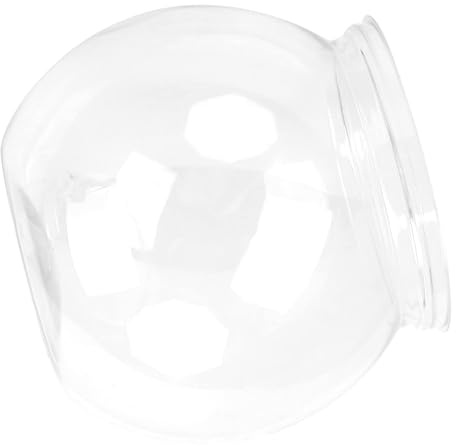 Plastic Fish Bowl Mini Impact Resistant Transparent | Clear Plastic Material, Desk Bookshelf Display, Party Wedding Craft Decor, Fish Tank Accessory Compatibility