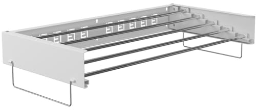 Eifelblick - Wäschetrockner | Wäscheständer zur Wandmontage - 100cm | klappbar für Innen und platzsparend | Kompaktes und modernes Design