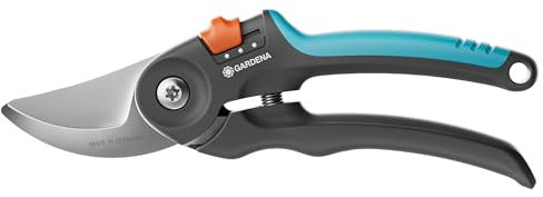 Gardena PremiumCut Flex Gartenschere, Bypass-Schnitt, für frisches Holz, 24 mm Schnittdurchmesser, ergonomische Griffe, PowerCoating-Klingen, in Deutschland hergestellt (12242-20)