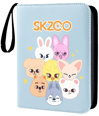 Stry Photocard Holder Kpop Stry Card Binder Sammelalbum 400 Karten | Stry Karten Album, Geschenke für Fans, Idol-Fotoschutz