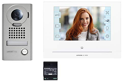 Kit portier vidéo JOS1VW avec moniteur mains libres 7'' - 130413 - Aiphone