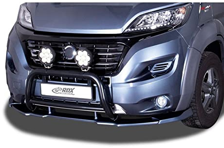 Spoiler anteriore Vario-X compatibile con Citroen Jumper & Fiat Ducato & Peugeot Boxer 2014- (PU) (Prolunghe passaruota di fabbrica)