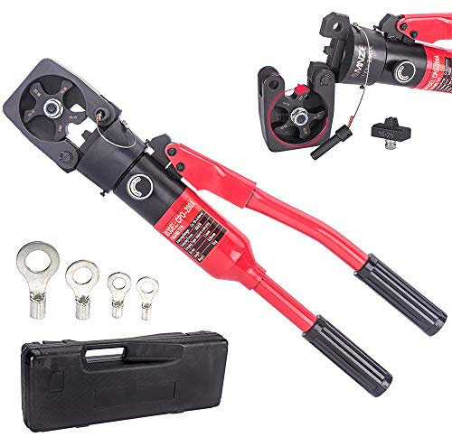 GEJLELDS Valigetta Completa con Pinza crimpatrice Manuale idraulica per raccordi per e Multistrato, Gamma di Piegatura 16 a 240 mm²
