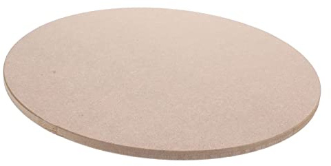 VILLFUL Runde Dichteplatte aus MDF als Keramik Trockenbrett für Töpfern mit Starker Praktikabilität und Wiederverwendbar für Kreative Tonprojekte