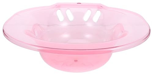 TOKIDNY Sitzbadewanne Für Frauen Und Ältere Menschen Sitzbadeschale Aus Verdichtetem -material Rutschfeste Toilettenhilfe Für Sitzbäder Und Pflege Geburt