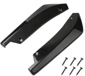 JJQFLB Auto Heckspoiler für Audi A6 C7 4G S6 RS6, Auto Hecklippe Heckstoßstange Diffusor Splitter Lippe, Heckspoiler Heckstoßstangenschutz