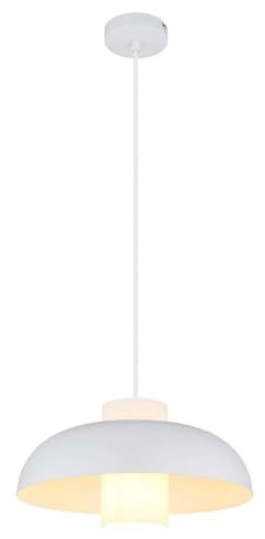 GLOBO LIGHTING Pendelleuchte Esszimmerlampe Hängeleuchte Glas opal weiß matt Küchenleuchte E27