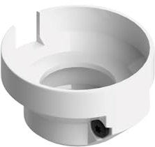 Carcasa placa antimanipulación y robo para cabeza termostática con tornillos