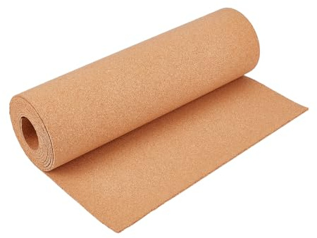 OLYCRAFT Große Korkrolle 3 m X 40cm Korkplattenrolle 3mm Dick Natürliche Korkplatte Pinnwände Kork Isolierplatten Vielseitig Einsetzbar Für Bastelarbeiten Heimbüro Organisation Dekoration