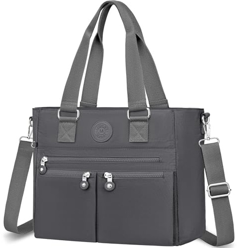 VOBUKE Bolsa Tote Bag Grande Bandolera Mujer Nailon Bolse Acolchado Bolsos Para Universitarias Ligero Hombro Handbags Crossbody Mujer con Correa Ajustable para Shopper Viajes