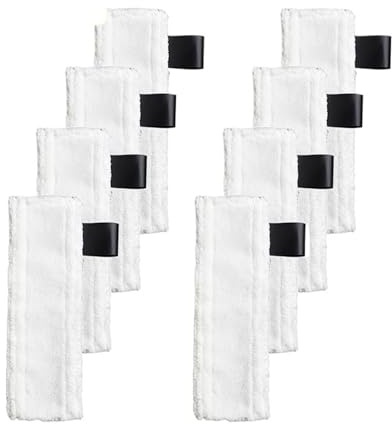 Ersatz-Dampfreiniger-Bodenwischtuch-Bezugslappen, Kompatibel Mit Kärcher, Easyfix SC1 SC2 SC3 SC4 SC5 Staubsauger-Ersatzteilen.(8pcs)
