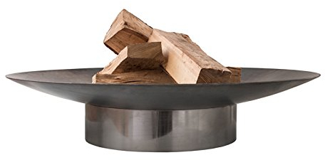 Design di fuoco guscio/Fuoco Cesto Grace, taglia M (58 cm) con anello in acciaio inox