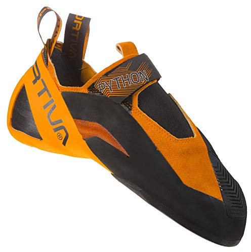 LA SPORTIVA Python Orange - Sensibler vielseitiger Kletterschuh, Größe EU 37 - Farbe Orange