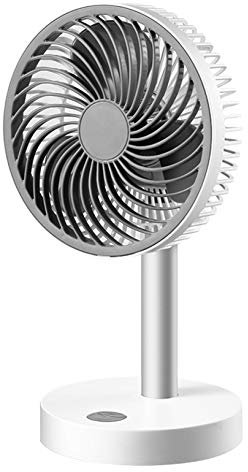 FACAI Mini Clim Ventirad Ventilateur sur Pied Pas Cher Climatisateur Portable pour Maison Ventilo USB Ventilateur Rechargeable Ventilateur Petitsummer Air Ventilateur,White