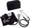 Mobiclinic, Pack de tensiómetro brazo manual y fonendoscopio, Estetoscopio aluminio doble campana, Medición presión arterial, Alta precisión, Fácil usar