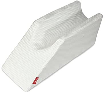 Orthopädisches Kissen für Beine, Kreide nach Trauma, mit waschbarem Bezug.
