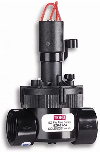 Elettrovalvola di irrigazione 1 24 V EZ FLO PLUS, filettatura femmina. Funziona con programmatori elettrici di qualsiasi marca del mercato, Toro company