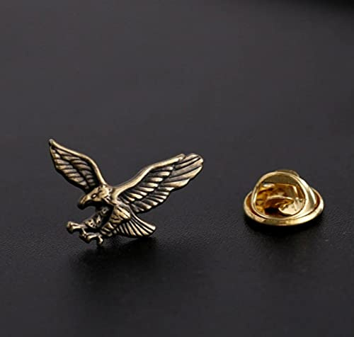 Lucky angel 1Pcs Anzug Formelle Kleidung Kleiner Adler Metall Zubehör Brosche Männer Pin