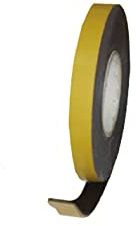 Aiman GZ - Ruban magnétique auto-adhésif 25 mm X 1 mm X 30 m | 33 g/cm2 force de serrage | Étiquette Mag. Adh. Rouleau 12 mm X1 mm | Bande magnétique auto-adhésive