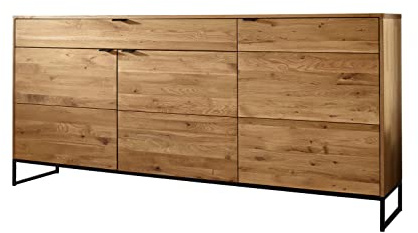Woodroom Sideboard Eiche massiv geölt (BxHxT 180x85x40 cm) Kommode