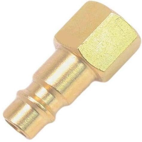SIO 5x Racor Aire Comprimido Serie 26 1/4 Hembra – Conectores Rápidos Neumáticos para Compresor y Herramientas de Aire – Acople Profesional Taller Automoción e Industria