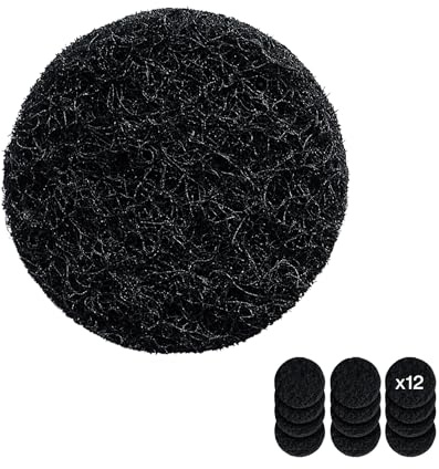 Sonic Scrubber SonicScrubber - Replaceable Electric Scrubbing Brush Head - SonicScrubbies Scouring Pads - Ideal for Cleaning All Surfaces (Heavy Duty)