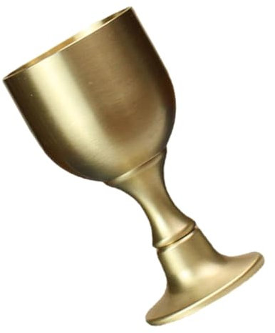 PRETYZOOM Copa De De Aleación Resistente Para Ofrendas y Decoración Budista Vaso Decorativo De Metal Pequeño Cáliz Para Agua y Ritual Uso Versátil Templos y Espacios Zen
