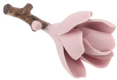 STOBOK Ceramic Flower Brush Holder Traditioneller Kalligraphie Stifthalter Mit Magnolienblüten-design Für Schreibtischdekoration Für Kalligraphie-
