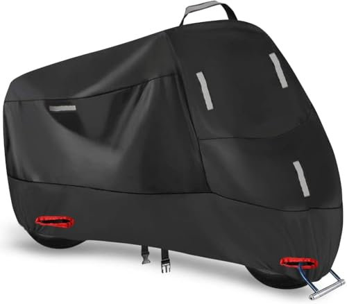 DIOTTI Copri Moto per BMW S1000XR Sport 2020-2023, Esterna Impermeabile Copertura per Moto, Antivento Telo Coprimoto, Telo Moto Antipolvere, Telone Moto,Silver
