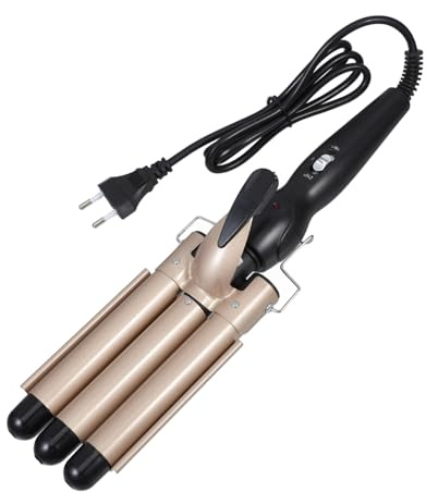 TOVINANNA Fer à Friser Électrique Barres Boucleur Cheveux Ondulé Polyvalent Chauffage Rapide Ptc Protection Anti-casse Outil Diy Pour Coiffure à Domicile Avec Prise
