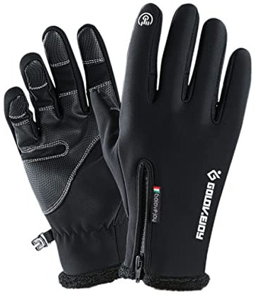 Sosoport Guantes para Ciclismo Running y Escalada XXL Impermeables y Calentadores Antideslizante