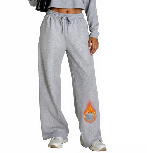 Neteson Pantalon Chandal Mujer Invierno Pantalones Forro Polar Deportivos