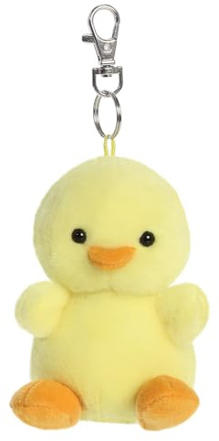 AURORA 34058, Palm Pals Betsy Chick Clip-On, 10 cm, mjuk leksak, gul