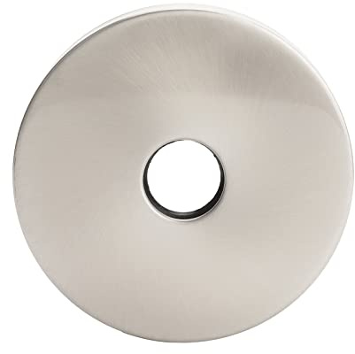 Tnfeeon Piastra della Rosetta del Braccio Doccia in Acciaio Inossidabile 304, Flangia Doccia Resistente con Guarnizione in Gomma, Installazione Facile per Tubo Universale da 1/2 Pollice, (Spazzolato)