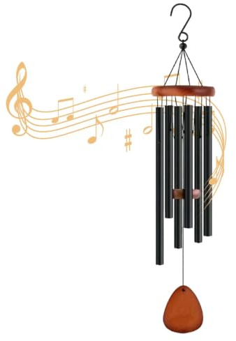 tintoke 94 cm Großwindspiel, Metall-Windspiel hängend, RöhrenmetallWindspiel, Windspielklangspielmetall, Windspiele,für die Dekoration von Außenbereichen, Haus, Garten und Innenhof