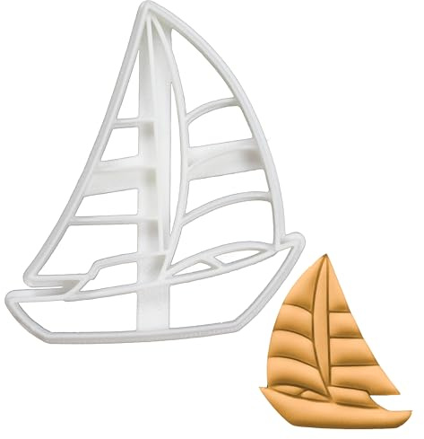 Segelboot Ausstechform, 1 Teil, Bakerlogy