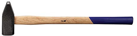 JeCo Vorschlaghammer - 700mm Stiellänge / 4kg schwer - Stiel aus Hickoryholz gefertigt - Hammer im Gesenk geschmiedet