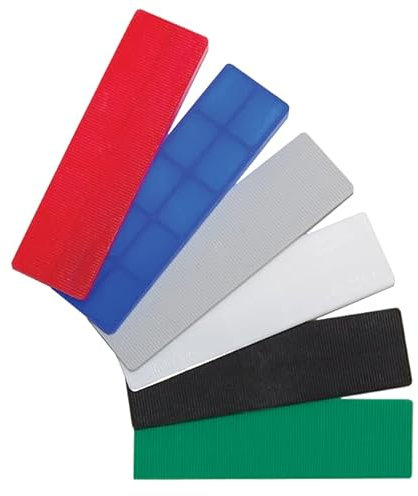 AF4F 28mm x 100mm (200, Mixed 1-6mm) Assorted Window Glazing Glass Flat Plastic Packers Several Sizes Variations Available…