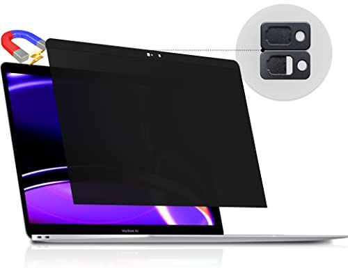 Peslv Écran de confidentialité magnétique pour MacBook Pro 15 (2012-2015), amovible, anti-lumière bleue, anti-éblouissement, filtre peep pour ordinateur portable Mac 15,4 (A1278 A1286 A1398)