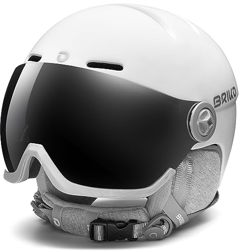 Briko, Helmet Damen, MATT White, L