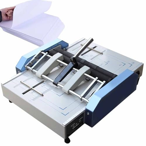 Máquina Plegadora Automática De Libros, Grapadora Eléctrica De Libros De Papel A3, Plegadora De Folletos, Máquina Encuadernadora De Grapas, Máquina Plegadora para Grapas Tipo 24/6