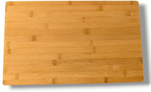 Black Rock Grill Extra Large Bamboo Chopping Board - Thick Butcher's Block, Premium Cutting Board & Serving Platter (44cm x 27cm x 3cm / 17.3 x 10.3 x 1.1)