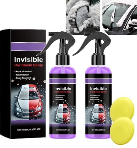 Auto-Hochschutz Beschichtungsspray, unsichtbares Auto-Schutz Spray, Autolack-Schutzmittel, Quick Coat Autowachs-Politurspray für Autos, Autobeschichtungswachs-Polierspray (2pcs)