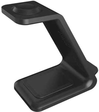 JNJOOD Cargador Inalámbrico de 100 W, Base de Carga Rápida por Inducción para Watch Pods y Teléfonos