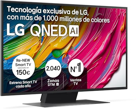 LG 43QNED86A6C - Smart TV 43 EVO AI MiniLED Ultra HD 4K 2025